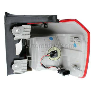 Aftermarket Replacement - LKQ-GM2804105OE 2010-2017 GMC Terrain Rear Outer Mounts on Body Taillight Taillamp Assembly (with Bulb) Red Lens with Housing Left Driver Side - Image 3
