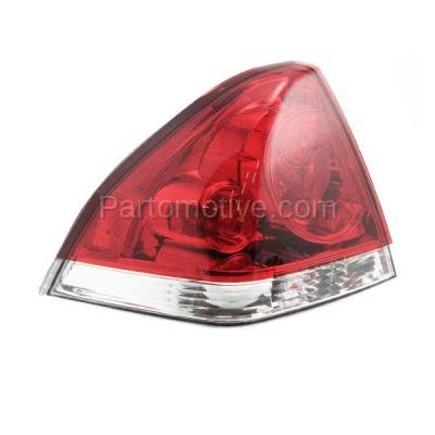 Aftermarket Replacement - LKQ-GM2800193R 06-13 Chevy Impala Taillight Taillamp Rear Brake Light Lamp Left Driver Side LH - Image 2