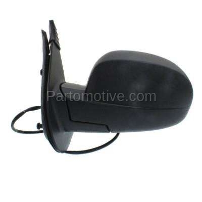Aftermarket Replacement - LKQ-GM1320325OE 2007-2013 Chevrolet Silverado & GMC Sierra & 2007-2014 Tahoe & Yukon Rear View Mirror Power, Heated, Manual Folding Left Driver Side - Image 2
