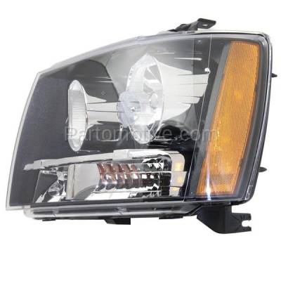 Aftermarket Replacement - LKQ-GM2502263OE 07-13 Chevy Avalanche Headlight Headlamp Front Head Light Lamp Left Driver Side - Image 2