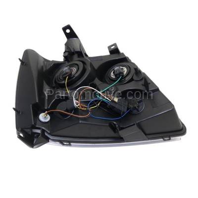Aftermarket Replacement - LKQ-GM2502263OE 07-13 Chevy Avalanche Headlight Headlamp Front Head Light Lamp Left Driver Side - Image 3