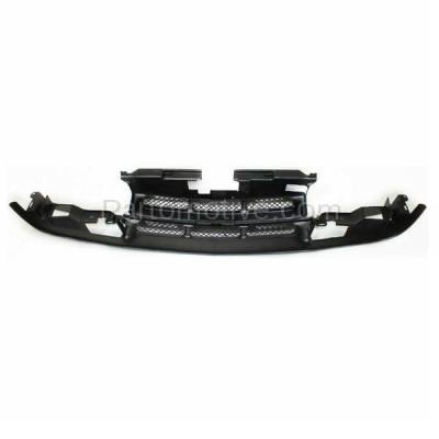 Aftermarket Replacement - LKQ-GM1200418OE 1998-2005 Chevrolet Blazer & 1998-2004 S10 Pickup Truck (2.2L & 4.3L Engine) Front Center Grille Assembly Black Shell & Mesh Insert Plastic - Image 3