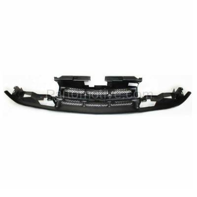 Aftermarket Replacement - LKQ-GM1200418OE 1998-2005 Chevrolet Blazer & 1998-2004 S10 Pickup Truck (2.2L & 4.3L Engine) Front Center Grille Assembly Black Shell & Mesh Insert Plastic - Image 3