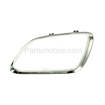 Aftermarket Replacement - LKQ-GM1200542OE 05-09 G6 Front Upper Grille Trim Grill Molding Chrome Left Driver Side GM1200542 - Image 2