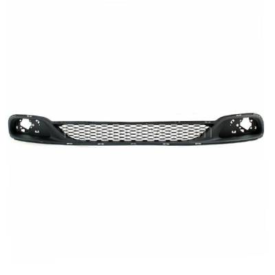 Aftermarket Replacement - LKQ-CH1036115OE 2011-2020 Dodge Grand Caravan & 2012-2015 Ram Cargo-Van Front Lower Bumper Cover Grille Assembly Textured Dark Gray Plastic - Image 1