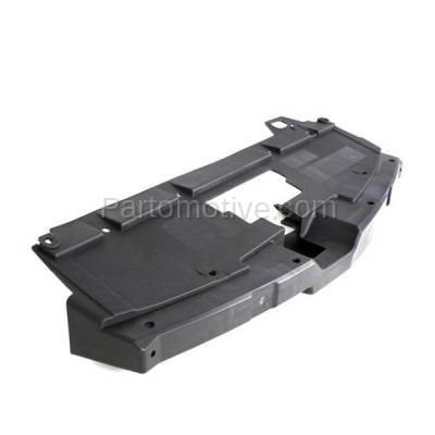Aftermarket Replacement - LKQ-GM1225257OE 2005-2010 Pontiac G6 (Base, GT, GTP, GXP) Convertible/Coupe/Sedan Front Radiator Support Cover Upper Sight Shield Textured Plastic - Image 2