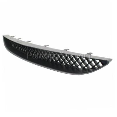Aftermarket Replacement - LKQ-CH1036118OE 2011-2014 Chrysler 200 (Limited, LX, S, Touring) Front Center Lower Bumper Cover Grille Assembly Textured Black Shell & Insert Plastic - Image 2