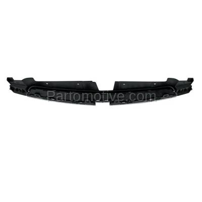Aftermarket Replacement - LKQ-GM1200623OE 2011-2014 Chevrolet Cruze (1.4L 1.8L 2.0L Engine) Front Upper Main Grille Assembly Chrome Shell Painted Black Honeycomb Insert Plastic - Image 3