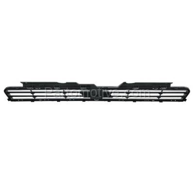 Aftermarket Replacement - LKQ-GM1200562OE 2006-2007 Chevrolet Monte Carlo & 2006-2011 Chevy Impala (excluding SS Model) Front Center Grille Assembly Chrome Shell Gray Insert Plastic - Image 3