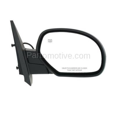 Aftermarket Replacement - LKQ-GM1321325OE 2007-2013 Chevrolet Silverado & GMC Sierra & 2007-2014 Tahoe & Yukon Rear View Mirror Power, Heated, Manual Folding Right Passenger Side - Image 1