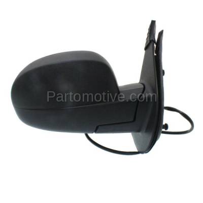 Aftermarket Replacement - LKQ-GM1321325OE 2007-2013 Chevrolet Silverado & GMC Sierra & 2007-2014 Tahoe & Yukon Rear View Mirror Power, Heated, Manual Folding Right Passenger Side - Image 2