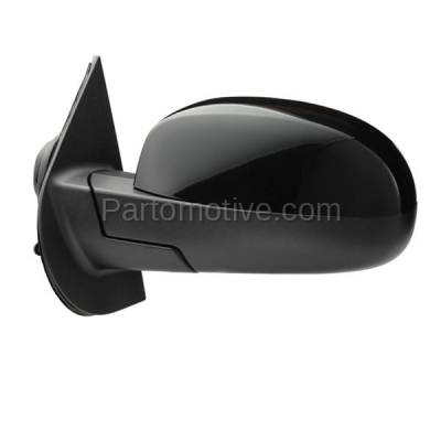 Aftermarket Replacement - LKQ-GM1320336OE 2007-2013 Chevrolet Silverado & GMC Sierra & 2007-2014 Tahoe & Yukon Rear View Mirror Power, Heated, Manual Folding Left Driver Side - Image 2