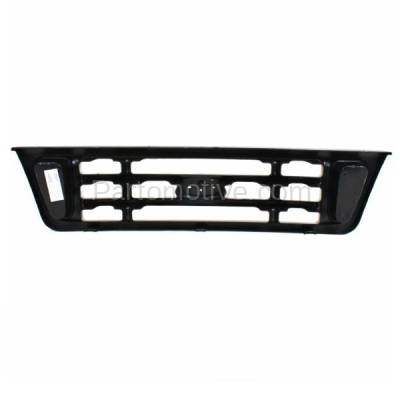 Aftermarket Replacement - GRL-1479C CAPA 2003-2007 Ford E-Series (E150 E250 E350 E450 E550) Front Face Bar Grille Assembly Platinum Gray Shell & Insert Plastic without Emblem - Image 3