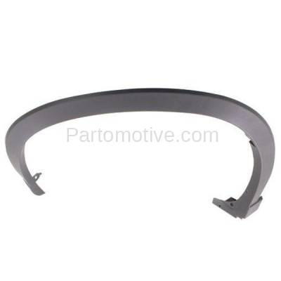 Aftermarket Replacement - FDF-1051LC CAPA 2013-2016 Mazda CX-5 (2.0 & 2.5 Liter 4Cyl Engine) Front Fender Flare Wheel Opening Molding Trim Black Plastic Left Driver Side - Image 1