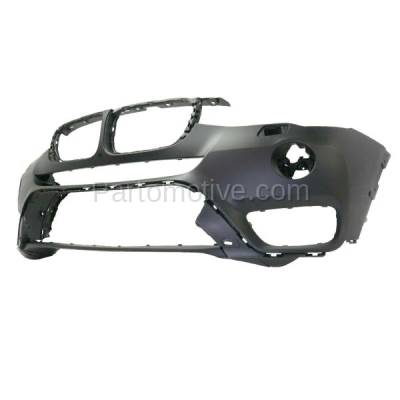 Aftermarket Replacement - BUC-3564FC CAPA 2015-2017 BMW X3 (without M Sport) Front Bumper Cover Assembly (without Park Assist Sensor Holes & Surround View) Primed - Image 2