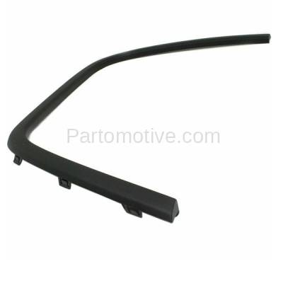 Aftermarket Replacement - FDF-1013RC CAPA 2011-2016 Jeep Grand Cherokee (3.0L 3.6L 5.7L) Front Fender Flare Wheel Opening Molding Black Plastic Right Passenger Side - Image 2
