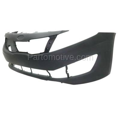 Aftermarket Replacement - BUC-3780FC CAPA 2011-2013 Kia Optima (SX & SXL) Sedan 4-Door (2.0 Liter Engine) Front Bumper Cover Assembly Primed Paint to Match Plastic - Image 2