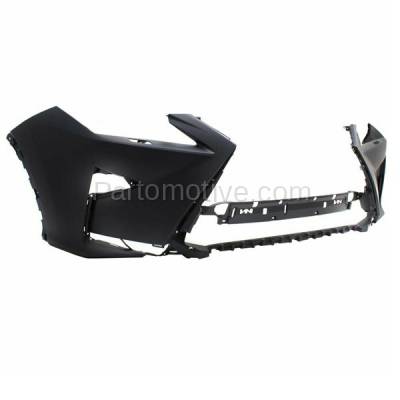 Aftermarket Replacement - BUC-3833FC CAPA 2016-2019 Lexus RX350/RX350L/RX450h/RX450hL (For Models Built in Canada) Front Bumper Cover Assembly without Park Sensor Holes - Image 2