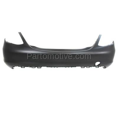 Aftermarket Replacement - BUC-3953RC CAPA 2015-2018 Mercedes-Benz C300/C400 (without AMG Styling/Sport Package) Rear Bumper Cover Assembly without Park Assist - Image 1