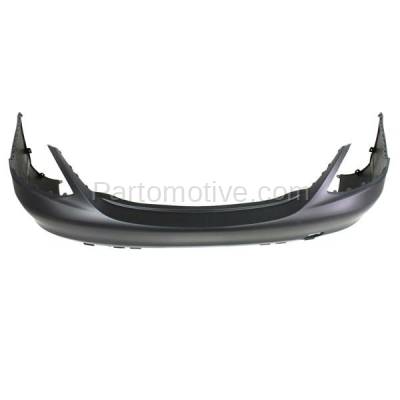 Aftermarket Replacement - BUC-3953RC CAPA 2015-2018 Mercedes-Benz C300/C400 (without AMG Styling/Sport Package) Rear Bumper Cover Assembly without Park Assist - Image 3