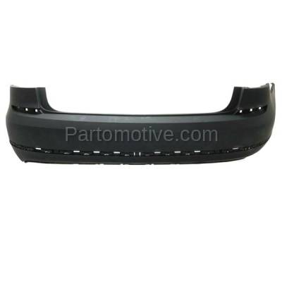 Aftermarket Replacement - BUC-4101RC CAPA 2016-2019 Volkswagen Passat Rear Bumper Cover Assembly (without Park Aid Sensor Holes) (with Reflector Lamp Holes) Primed Plastic - Image 1