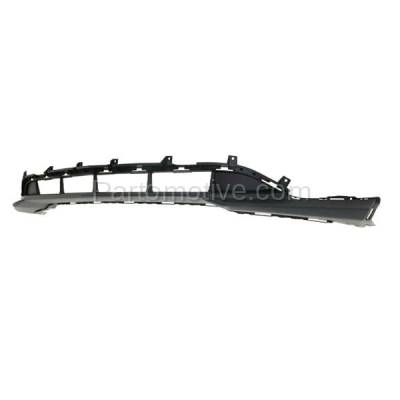 Aftermarket Replacement - BUC-3683FC CAPA 2016-2018 Chevrolet Malibu Front Lower Bumper Cover Assembly (without Park Assist Sensor Holes) Dark Gray Textured Plastic - Image 2