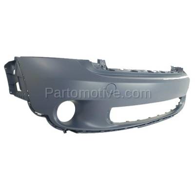 Aftermarket Replacement - BUC-3962FC CAPA 2011-2016 Mini Cooper Countryman/Paceman (Base Model) (Models with Chrome Trim) Front Bumper Cover Assembly Primed Plastic - Image 2