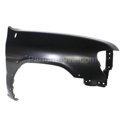 Aftermarket Replacement - FDR-1561L & FDR-1561R 1999-2002 Nissan Pathfinder LE (3.3L & 3.5L V6) (with Production Date From 12/1998) Front Fender Quarter Panel Steel SET PAIR Right & Left Side - Image 3