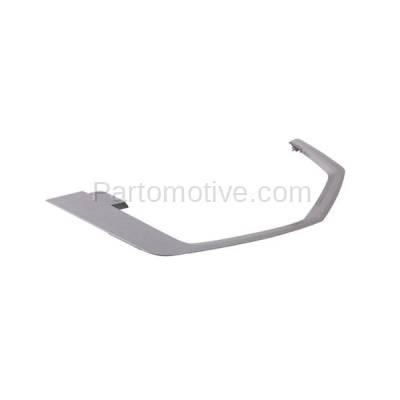 Aftermarket Replacement - GRT-1002 09-10 TSX 4DR Front Lower Grille Trim Grill Molding Silver AC1216100 71123TL2305 - Image 2