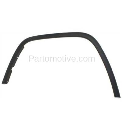 Aftermarket Replacement - FDF-1013LC CAPA 2011-2016 Jeep Grand Cherokee (3.0L 3.6L 5.7L) Front Fender Flare Wheel Opening Molding Textured Black Plastic Left Driver Side - Image 1