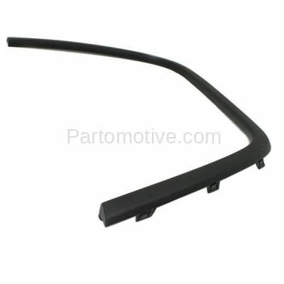 Aftermarket Replacement - FDF-1013LC CAPA 2011-2016 Jeep Grand Cherokee (3.0L 3.6L 5.7L) Front Fender Flare Wheel Opening Molding Textured Black Plastic Left Driver Side - Image 2