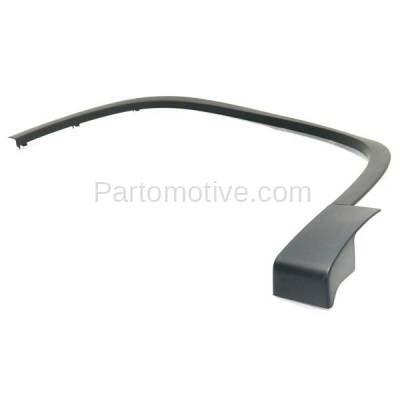 Aftermarket Replacement - FDF-1065LC CAPA 2012-2017 Volkswagen Tiguan & 2018 Tiguan Limited Front Fender Flare Wheel Opening Molding Textured Black Left Driver Side - Image 2