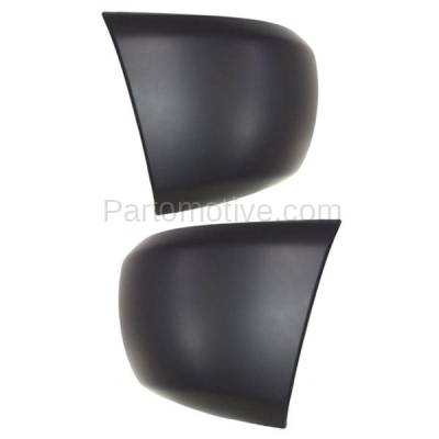 Aftermarket Replacement - BED-1040LC & BED-1040RC CAPA 2007-2013 Chevrolet Silverado 1500 Pickup Truck (Models without Fog Lamp) Front Bumper Extension End Cap Primed Right & Left Side - Image 2