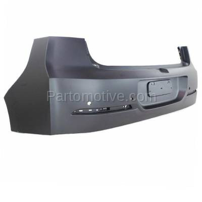 Aftermarket Replacement - BUC-3689RC CAPA 2011-2015 Chevrolet Volt (1.4L) Rear Bumper Cover Assembly (with Rear View Camera & Park Assist Sensor Holes) Primed Plastic - Image 2