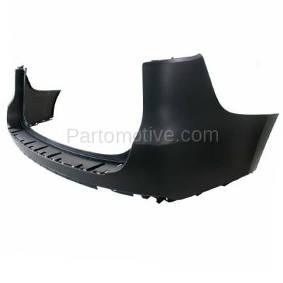 Aftermarket Replacement - BUC-3792RC CAPA 2015-2018 Kia Sedona (EX, L, LX) Rear Upper Bumper Cover Assembly (without Park Assist Sensor Holes) Primed Plastic - Image 2