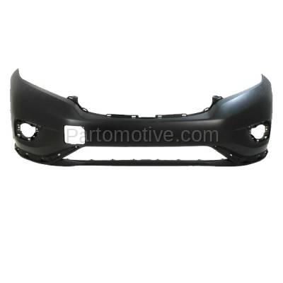 Aftermarket Replacement - BUC-3982FC CAPA 2015-2018 Nissan Murano (3.5 Liter V6 Engine) Front Bumper Cover Assembly (with Tow Hook Hole) Primed Top Textured Bottom Plastic - Image 1