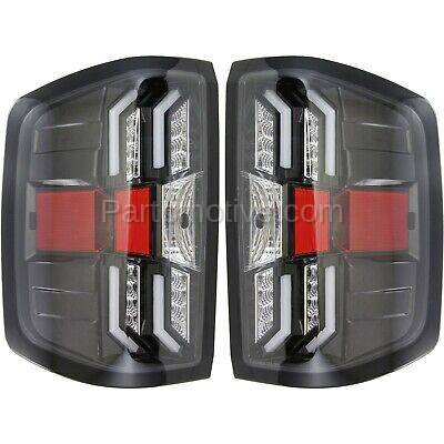 Aftermarket Replacement - KV-STYCV1415LCTL3 Tail Light For 2014-2016 Chevrolet Silverado 2500 HD Set of 2 Left and Right - Image 2