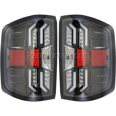 Aftermarket Replacement - KV-STYCV1415LCTL3 Tail Light For 2014-2016 Chevrolet Silverado 2500 HD Set of 2 Left and Right - Image 2