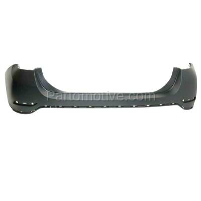 Aftermarket Replacement - BUC-3627RC CAPA 2012-2015 BMW X1 (From 07/2012 Production Date) (without M Sport Package) Rear Upper Bumper Cover Assembly Primed Plastic - Image 1