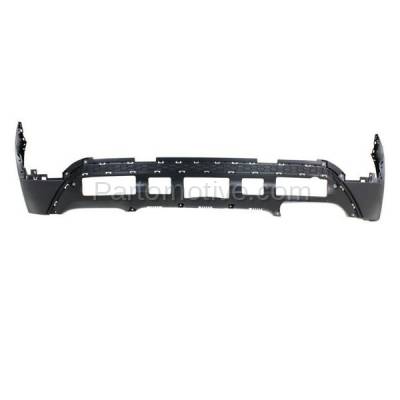 Aftermarket Replacement - BUC-3762RC CAPA 2016-2018 Hyundai Tucson Rear Lower Bumper Cover Assembly (with Blind Spot Detection & Park Assist Sensor Holes) Plastic - Image 1