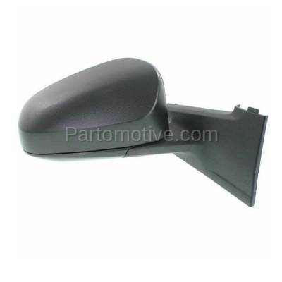 Aftermarket Replacement - MIR-2365AR 2012-2014 Toyota Yaris (Hatchback) (Japan Built) Rear View Mirror Assembly Manual, Manual Folding, Textured Black Right Passenger Side - Image 2