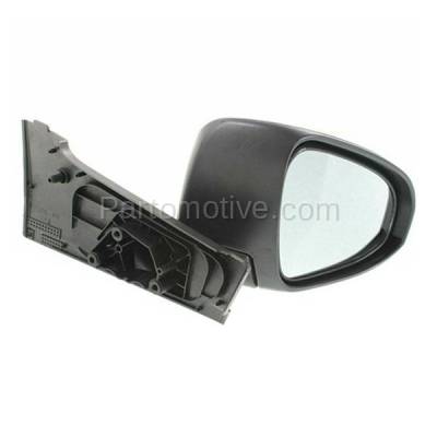 Aftermarket Replacement - MIR-2365AR 2012-2014 Toyota Yaris (Hatchback) (Japan Built) Rear View Mirror Assembly Manual, Manual Folding, Textured Black Right Passenger Side - Image 3