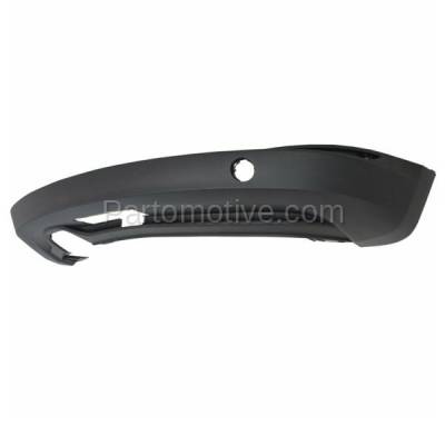 Aftermarket Replacement - BUC-4103RC CAPA 2009-2018 Volkswagen Tiguan & Tiguan Limited (excluding R-Line) Rear Lower Bumper Cover Assembly with Trailer Hitch Cutout - Image 2