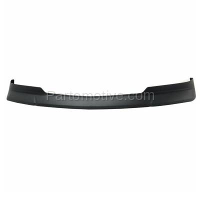 Aftermarket Replacement - VLC-1522FC CAPA 2015-2020 Cadillac Escalade & Escalade ESV Front Bumper Lower Spoiler Valance Air Deflector Apron Panel Dark Gray Textured Plastic - Image 1
