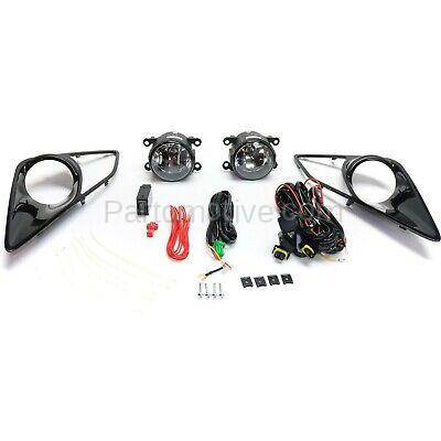 Aftermarket Replacement - KV-STYSC1315FL1 Fog Light For 2013-2016 Scion FR-S Set of 2 Front LH and RH Clear Lens - Image 1