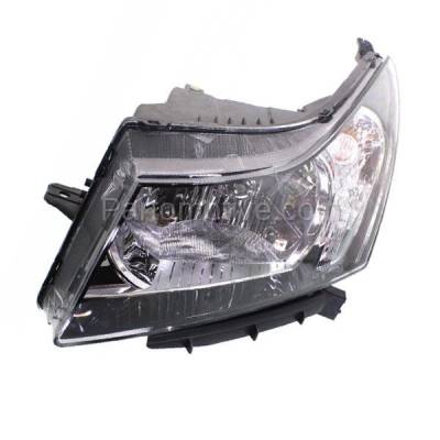 Aftermarket Replacement - HLT-1850L 2012-2015 Chevrolet Cruze & 2016 Cruze Limited (Sedan 4-Door) Front Halogen Headlight Head Lamp Light Assembly with Bulb Left Driver Side - Image 2