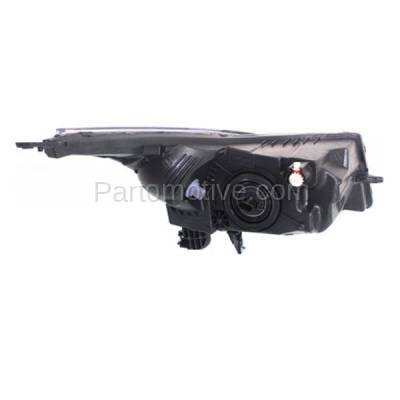 Aftermarket Replacement - HLT-1850L 2012-2015 Chevrolet Cruze & 2016 Cruze Limited (Sedan 4-Door) Front Halogen Headlight Head Lamp Light Assembly with Bulb Left Driver Side - Image 3