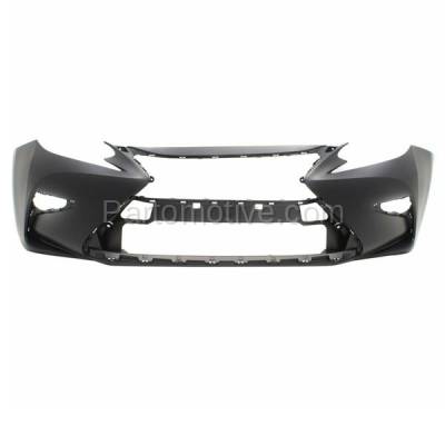 Aftermarket Replacement - BUC-3830FC CAPA 2016-2018 Lexus ES300h & ES350 (Japan Built) Front Bumper Cover Assembly (with Park Assist Sensor Holes) Primed Plastic - Image 1