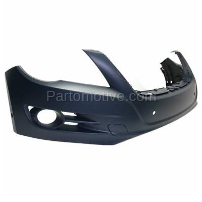 Aftermarket Replacement - BUC-4093FC CAPA 2009-2011 Volkswagen Tiguan (with Comfort Package - Type 1) Front Bumper Cover Assembly with Park Assist Sensor Holes - Image 2