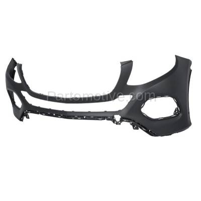 Aftermarket Replacement - BUC-3920FC CAPA 2016-2018 Mercedes-Benz GLE-Class (without AMG Styling Package) Front Bumper Cover Assembly without Park Assist Sensor Holes - Image 2